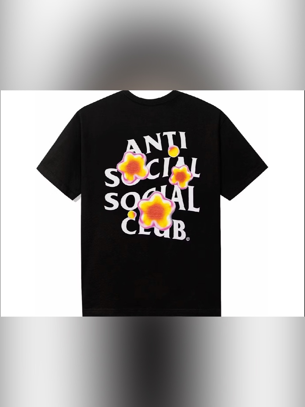 Anti Social Social Club Seeing The Feeling Tee Black